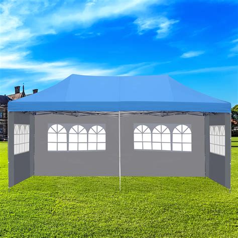 costco  canopy tent  sidewalls ainfox  ft canopy wedding party pop  tent heavy