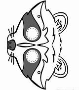 Mascaras Animais Mascara Antifaz Raccoon Máscaras Bichos Racoon Ohmyfiesta Masque Cidade Coloridas Occuper Verob Propias Manos Guppies Nocturnal Kookaburra sketch template