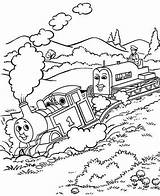 Thomas Train Kids Coloring Pages Fun sketch template