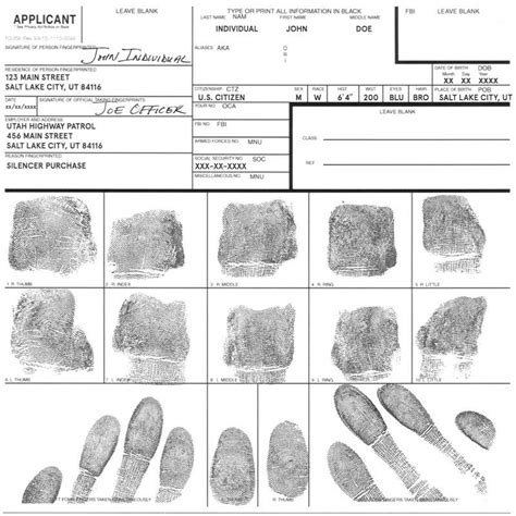 form  fingerprint services capitol armory
