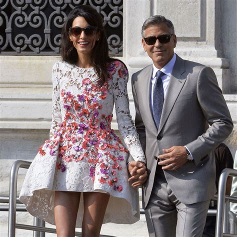 George Clooney And Amal Clooney Second Wedding Ceremony George