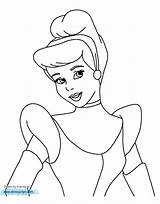Cinderella Cinderela Disneyclips sketch template
