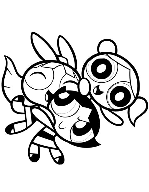 pin  powerpuff girls coloring pages
