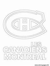 Hockey Canadiens Montreal Nhl Coloring Logo Coloriage Maple Pages Leaf Dessin Sport Imprimer Toronto Lnh Logos Canadien Print Mtl Open sketch template