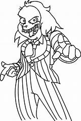 Beetlejuice Coloring Pages Smiling Juice Printable Halloween Cartoon Beatle Potter Harry Color Anime Gif Figueiredo Vanessa Getcolorings sketch template