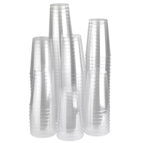 Plastic Crystal Clear 12 Oz Disposable Tumblers Cups Drink