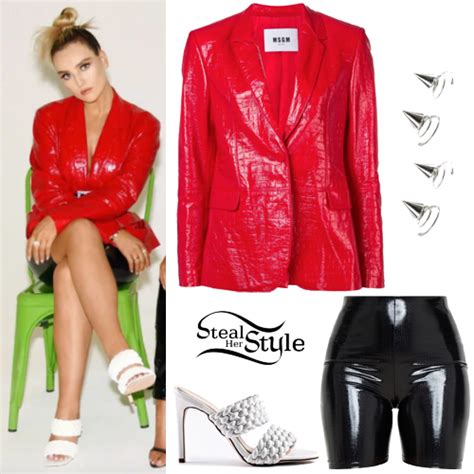 perrie edwards fashion steal  style page
