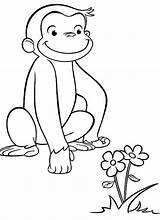 George Curious Coloring Pages sketch template