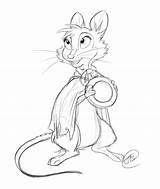 Brisby Asked Commission Thorn sketch template