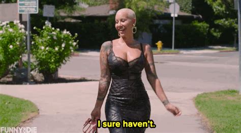amber rose looks like an entirely different person in her