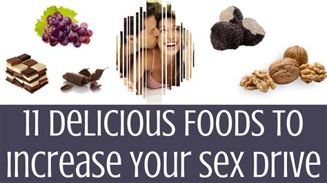 11 Foods To Increase Your Sex Drive Youtube