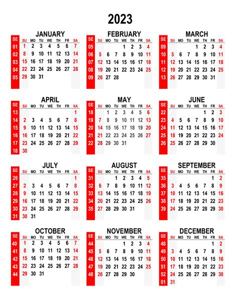 yearly calendar   calendarsu