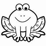 Frog Coloring Pages Frogs Kids Template Color Jumping Printable Children Pattern Clipart Drawing Animals Templates Getdrawings Fans Adult Group Print sketch template
