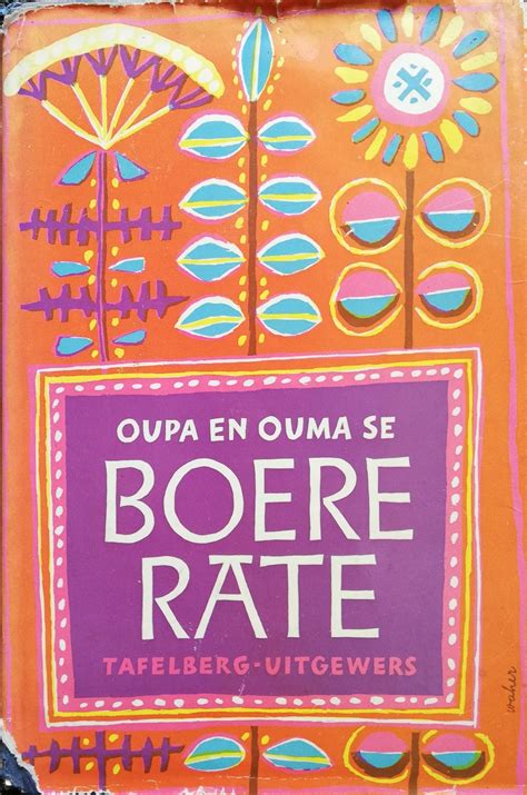 oupa en ouma se boererate kakkerlak boekhandelaars