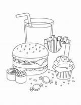 Coloring Pages Bakery Popular sketch template