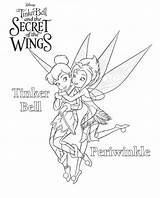 Tinkerbell Tinkelbel Kleurplaten sketch template