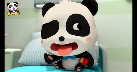 keren  gambar kartun  imut baby panda fear