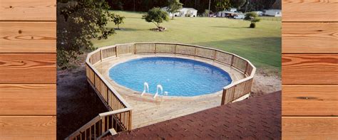 ground pool decks