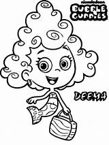 Bubble Guppies Coloring Pages Deema Character Guppy Printable Print Easy Color Colouring Getcolorings Getdrawings Button Through Grab Well Kids Size sketch template
