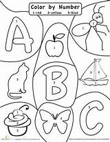 Abc Worksheets Preschool 123 Alphabet Worksheet Printables Numbers Number Preschoolers Color Coloring Kindergarten Letters Printable Colors Pages Education Writing Shapes sketch template