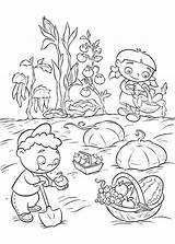 Coloring Little Einstein Fruits Growing Lot sketch template