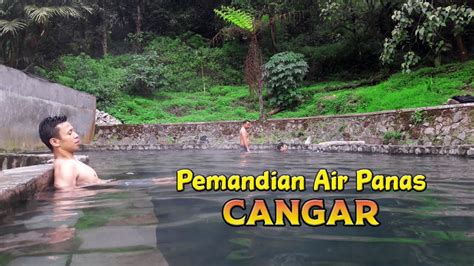 Pemandian Air Panas Cangar Di Batu Youtube