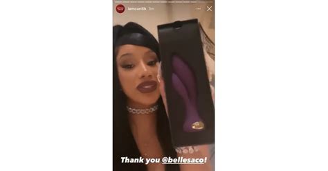 Cardi B Shows Off Her Sex Toys From Bellesa Boutique Ts All Party