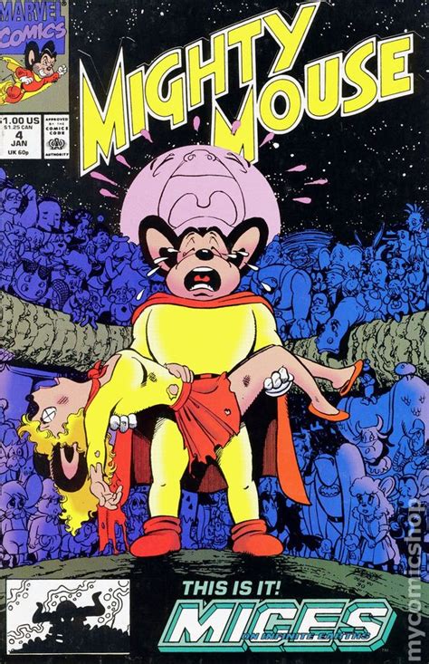 mighty mouse 1990 marvel comic books