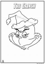 Grinch Coloring Christmas Pages Printable Decorations Max Dog Stole Color Mask Printables Dr Clipart Kids Who Seuss Ornaments Library Decor sketch template