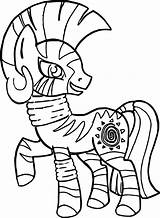 Coloring Zecora Looking Wecoloringpage Pages sketch template