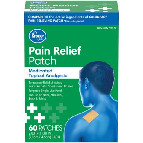 smiths food  drug kroger medicated topical analgesic pain relief