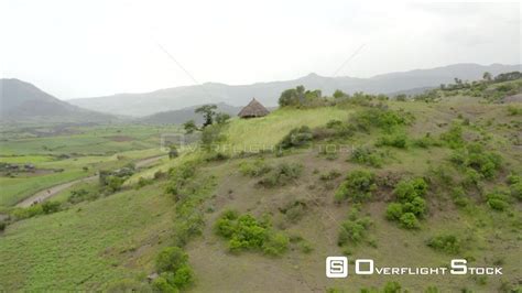 overflightstock drone video  farmland ethiopia aerial stock footage