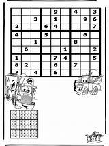 Sudoku Cars Puzzle Funnycoloring Advertisement sketch template