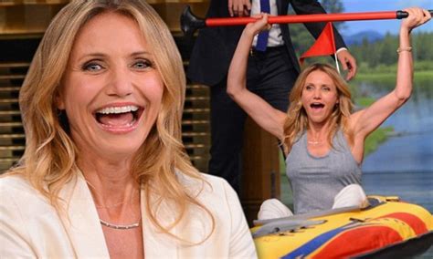 Cameron Diaz Promotes New Movie Sex Tape On Jimmy Fallon Daily Mail