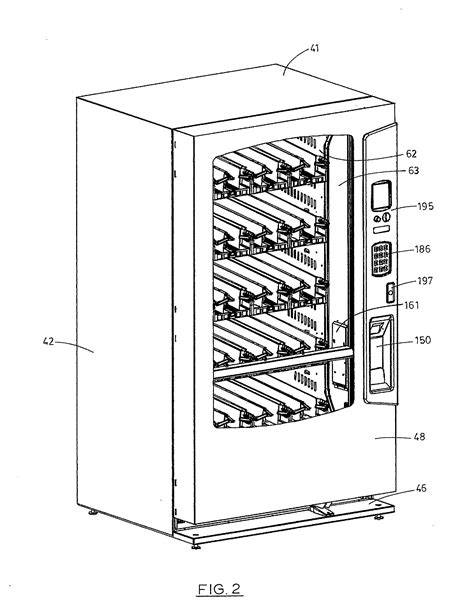 patent  vending machine  component parts google patents