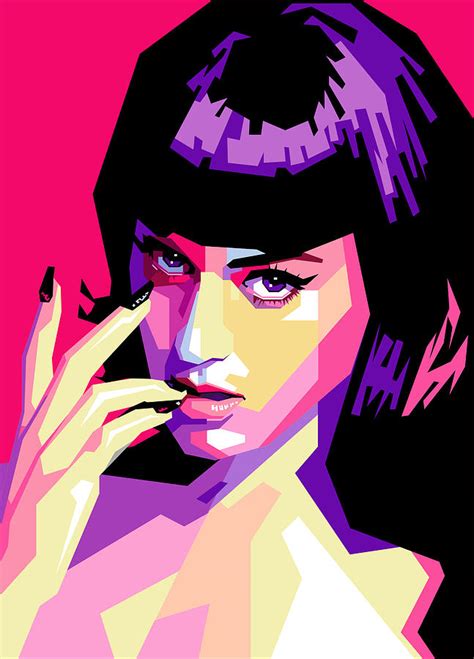 Katy Perry Digital Art By Ahmad Nusyirwan