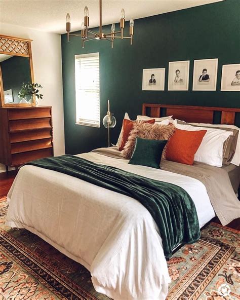 scene bedroom makeover fresh modern bedroom emerald green