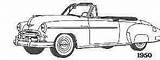 Chevy Coloring 1955 Air Bel Template sketch template