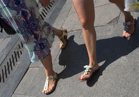 Candid Turkish Girls Feet Turkish Ladies Candid Sandal Foot