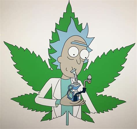 weed rick  morty background rick  morty smoking weed wallpapers
