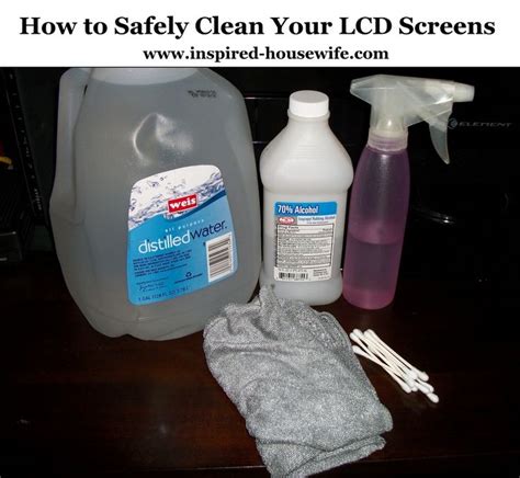 safely clean  lcd  computer screens computer screen