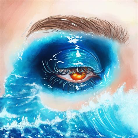 artstation ocean eyes