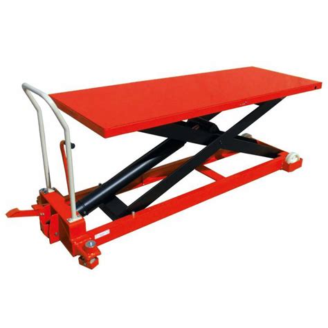 1000kg Large Table Scissor Lift Table Manual Noblelift