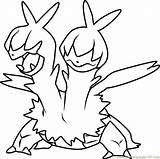 Zweilous Zygarde Zapdos Coloringpages101 Jellicent Mega Pokémon Vulpix Charizard Getdrawings sketch template