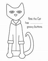 Pete Cat Buttons Coloring Groovy Four His Clipart Printables Shoes Book Quotes Printable Preschool Clipartsgram Activities Pages Library Quotesgram Classroom sketch template