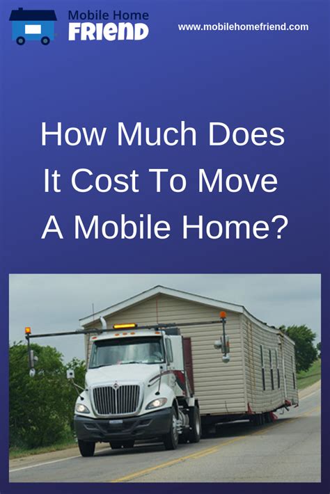 cost  move  set   mobile home lumodar