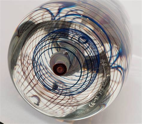 Henry Summa Art Glass Paperweight At 1stdibs