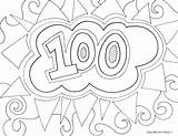 Coloring Pages School 100th Getcolorings Getdrawings Color sketch template