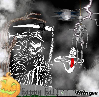 happy black halloween picture  blingeecom