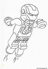 Iron Coloring Pages Patriot Ironman Divyajanani Lego sketch template